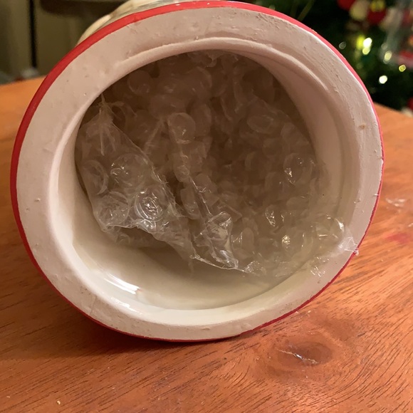 Johanna Parker Nostalgic Santa Bell Christmas decorations NIB RED WHITE - Picture 9 of 9